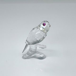 Swarovski Crystal Figurine, Parrot on Branch