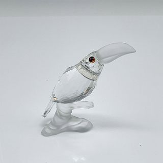 Swarovski Silver Crystal Figurine, Toucan Up in the Trees