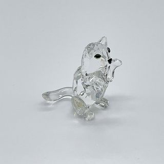 Swarovski Crystal Figurine, Cat/Kitten Begging