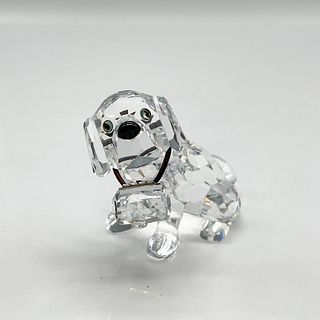 Swarovski Crystal Figurine, St. Bernard Puppy
