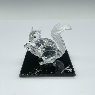 Swarovski SCS Crystal Figurine, Squirrel with Base
