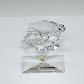2pc Swarovski SCS Crystal Figurine, Save Me Seals & Plaque
