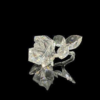 Swarovski Silver Crystal Figurine, Rose 174956