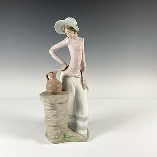 Nao by Lladro Porcelain Figurine, Woman With Pitcher