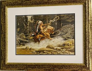 Frank McCarthy- Original Lithograph on paper