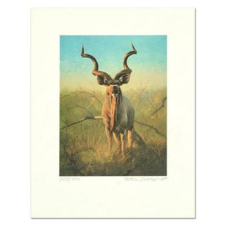 Peter Darro (1917-1997), "Pronghorns" Limited Edition Lithograph, Numbered and Hand Signed with Letter of Authenticity.