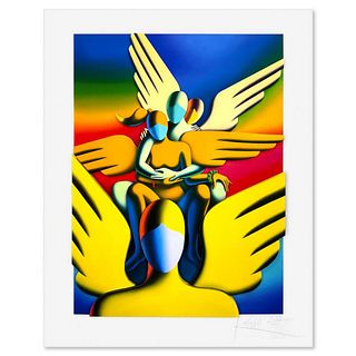 Mark Kostabi, "Essential Family" Limited Edition 3D Construction, Numbered and Hand Signed with Letter of Authenticity.