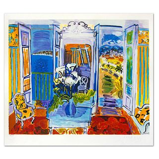 Raoul Dufy, "Interieur A La Fenetre Ouverte" Limited Edition Lithograph with Certificate of Authenticity.