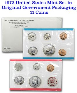 1972 United States Proof Set, 5 Coins Inside!