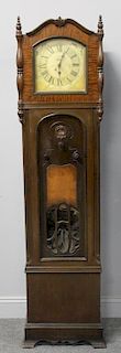 Crossley  Art Deco Tall Case Clock / Radio.