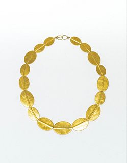 MAKIKO ODA, Gold Leaf Necklace