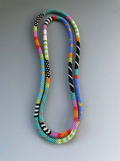 LYNNE SAUSELE, Beaded Cord Necklace