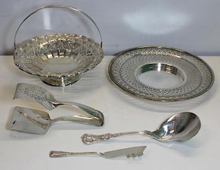 STERLING. Grouping of Tiffany Silver Items.