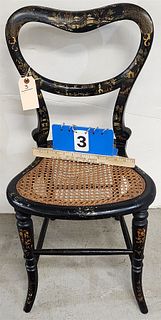 Vict Chinoisserie and MOP Inlay Side Chair