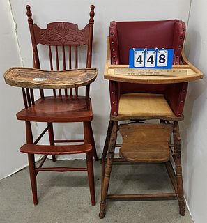 Lot 2 High Chairs