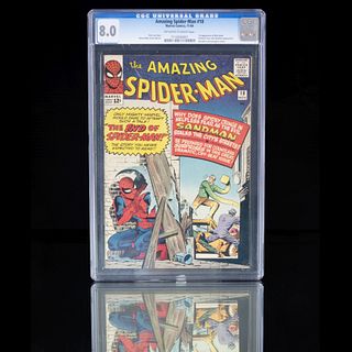 Amazing Spider - Man #18. 1st appearance of Ned Leeds. Fantastic Four and Sandman appearance. Daredevil and Avengers cameo.
