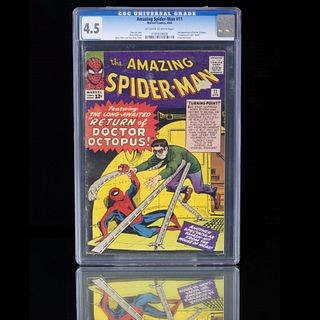 Amazing Spider -Man #11. 2nd appearance of Doctor Octopus. 1st appearance and "death" of Bennett Brant. Historia de Stan Lee.