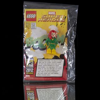 Lego Marvel Phoenix.  Mini figura.  Figura exclusiva y limitada de SDCC, 2012.  Muy Rara.
