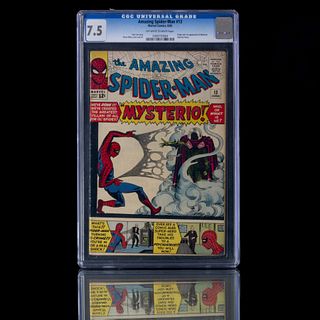The Amazing Spider - Man #13. Origin and 1st appearance of Mysterio (Quentin Beck). Historia de Stan Lee. Calificación 7.5.