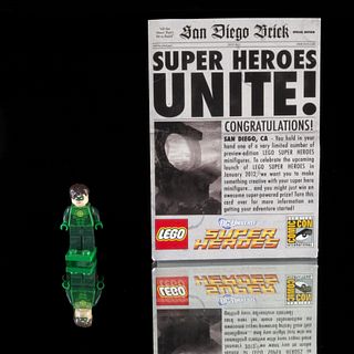 Lego DC Universe Super Heroes. Green Lantern Mini figura.  Figura exclusiva de SDCC, 2011. Raro.