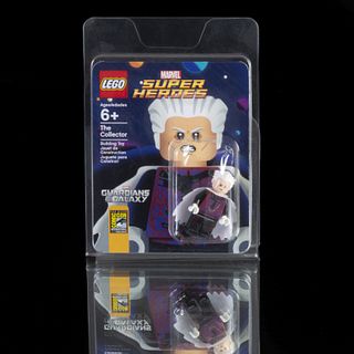 Lego Marvel Super Heroes. The Collector, minifigura. Figura excluisva de SDCC, 2014.  Guardians of the Galaxy.  Nuevo.