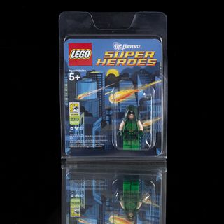 Lego DC Universe. Green Arrow, minifigura.  Figura exclusiva de SDCC, 2013.  Rara.  Nuevo.