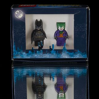 Lego Batman y Joker.  Minifiguras.  Lego, 2008.  En caja.  Piezas: 2.