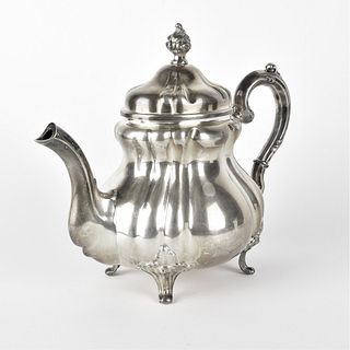 Continental Silver Tea Pot