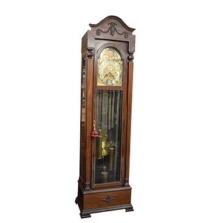 Antique W.W. Wattles & Sons Grandfather Clock