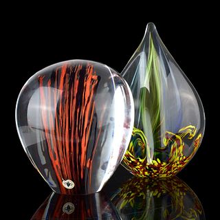 Vintage Czech Art Glass Sculptures