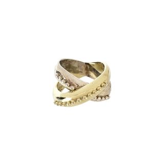 14K and Sterling Ring