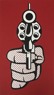 Roy Lichtenstein - Pistol; (Corlett 237)