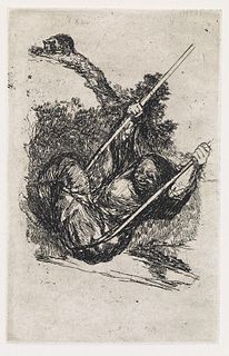 Francisco Goya - Old Woman on a Swing