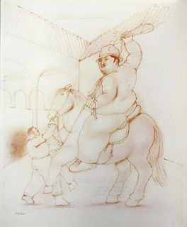 Fernando Botero (After) - Wild Horse