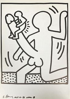Keith Haring - Untitled XXIII