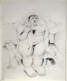Fernando Botero (After) - Untitled From "Dessins et