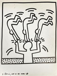 Keith Haring - Untitled XIII