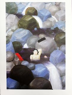 Fernando Botero (after) - Waterfall