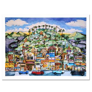 Linnea Pergola, "I Love LA" 3D Limited Edition, Hand Signed with Letter of Authenticity.