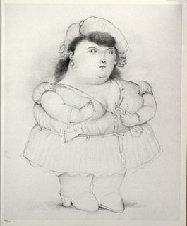 Fernando Botero (After) - Femme