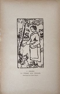 Camille Pissarro (after) - La Femme Aux Poules