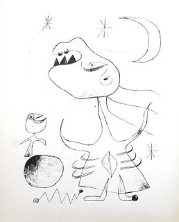 Joan Miro - Lithograph XXXII