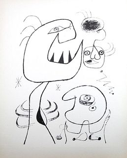 Joan Miro - Lithograph XVII