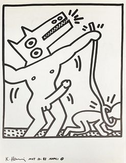 Keith Haring - Untitled XXV