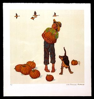 Norman Rockwell - Autumn Harvest