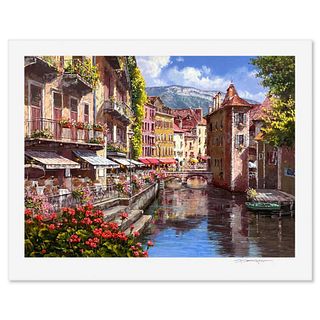Sam Park, "Provence of France" Limited Edition Printer's Proof, Numbered and Hand Signed with Letter of Authenticity.