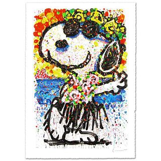 Boom Shaka Laka Laka Limited Edition Hand Pulled Original Lithograph (25.5" x 38.5") by Renowned Charles Schulz Protege, Tom Everhart. Numbered and Ha
