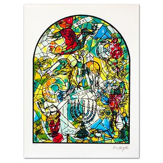 Marc Chagall (1887-1985), "Asher" Limited Edition Serigraph with Certificate of Authenticity.