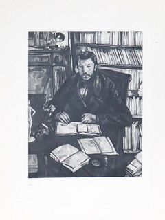 Paul Cezanne - Portrait of Gustave Geffroy
