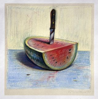 Wayne Thiebaud - Watermelon Counter